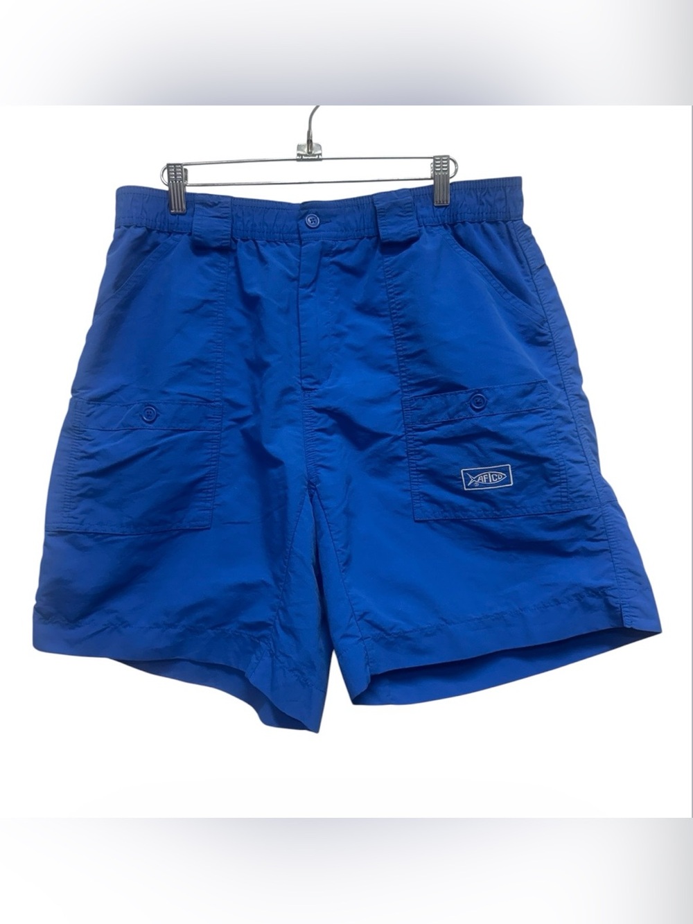 AFTCO Men's Blue Fishing Shorts Size 38